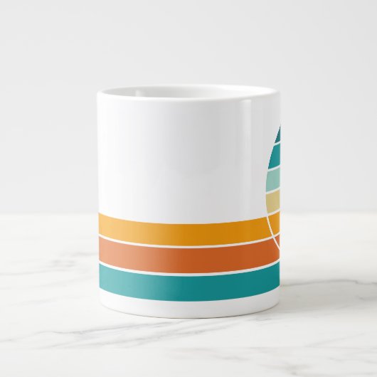 Grande Tasse Retro Sunset 74 (Devant)
