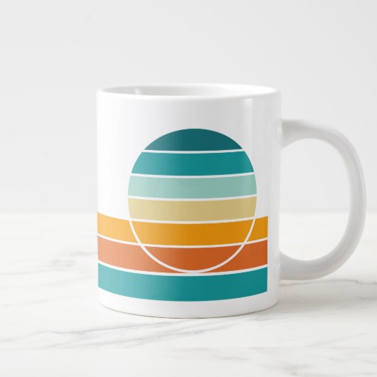 Grande Tasse Retro Sunset 74 (Droite)