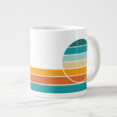 Grande Tasse Retro Sunset 76 (Devant droit)