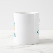 Grande Tasse Retro Sunset 84 Vintage Distressed (Devant)