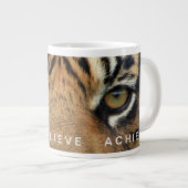 Grande Tasse Rêve de soumission motivationnelle Croire Atteindr (Devant droit)