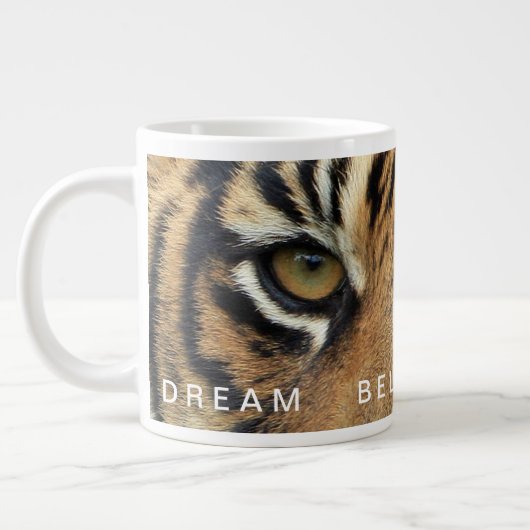 Grande Tasse Rêve de soumission motivationnelle Croire Atteindr (Gauche)