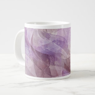 Grande Tasse Rêve tourbillonnant lavande lilas mauve lavande