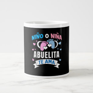 Grande Tasse Révélation de sexe en espagnol