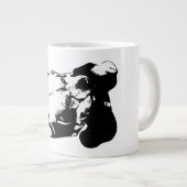Grande Tasse Revendiqué avec amour (Devant droit)