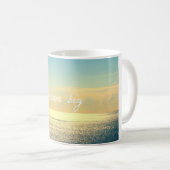 GRANDE TASSE RÊVEUSE DE PHOTO D'OCÉAN (Devant droit)