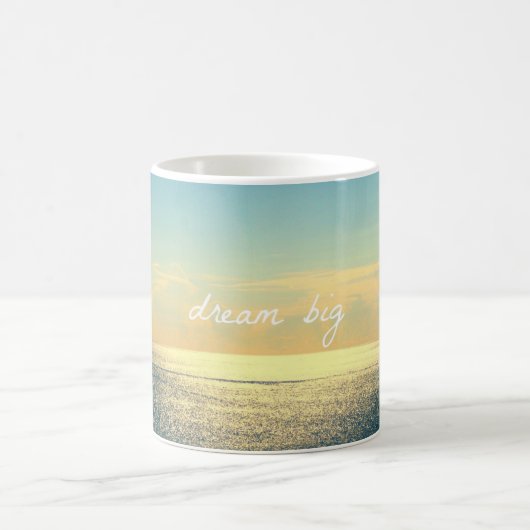 GRANDE TASSE RÊVEUSE DE PHOTO D'OCÉAN (Centre)