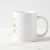 Grande Tasse "Rêvez. Créez." (Droite)
