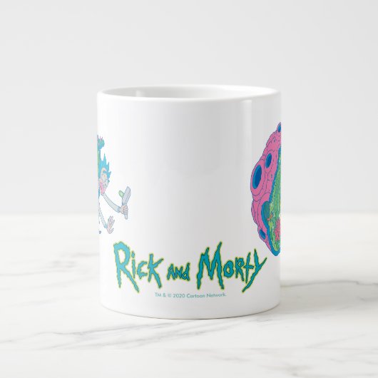 Grande Tasse RICK ET MORTY™| Décalage du portail infecté (Devant)