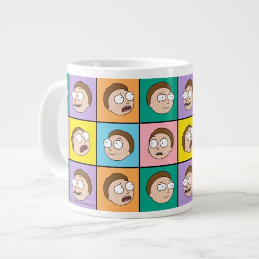 Grande Tasse RICK ET MORTY™| Morty's Moods (Devant gauche)