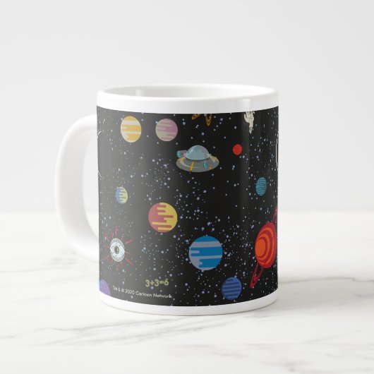 Grande Tasse RICK ET MORTY™| Motif spatial (Devant gauche)