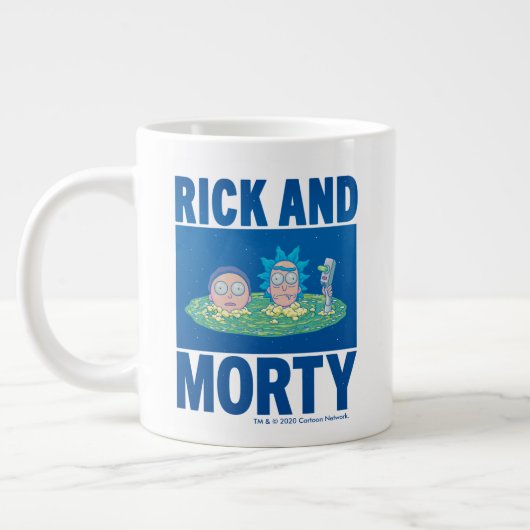 Grande Tasse RICK ET MORTY™| Visiter le portail (Gauche)
