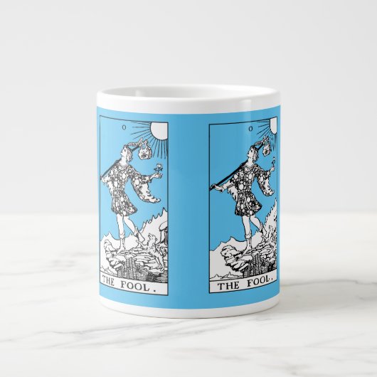 Grande Tasse Rider Waite Tarot Major Arcana L'idiot (Devant)