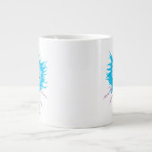 Grande Tasse Robot chicken Scientist Head Graphic (Devant)
