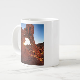 Grande Tasse Roche d'éléphant dans la vallée du feu