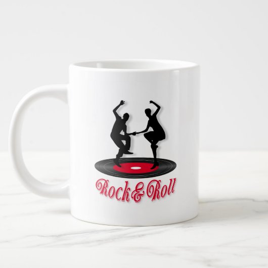 Grande Tasse Roche et rouleau (Gauche)