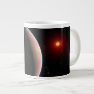 Grande Tasse Rocky Exoplanet Gj 486 B Orbitant Une Étoile Naine