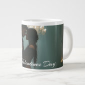 Grande Tasse Romance dans la salle Rose pour la Saint Valentin (Devant droit)