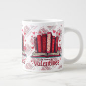 Grande Tasse Romantic Reading Vibes Cozy Valentine Gift (Droite)