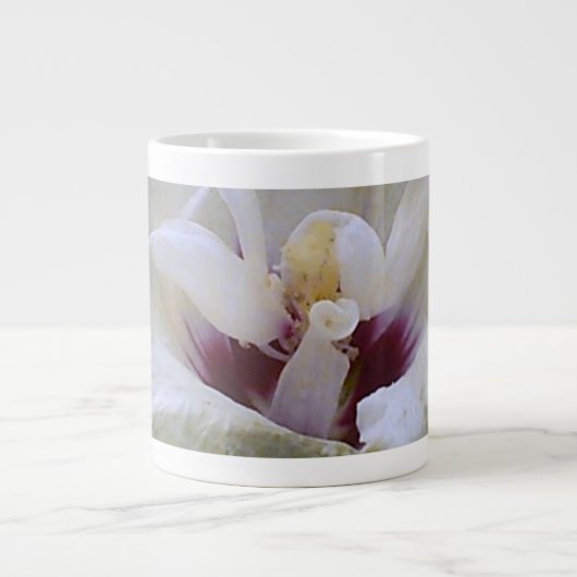 Grande Tasse Rose blanche (Devant)