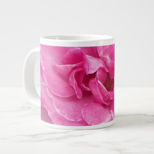 Grande Tasse Rose de jardin rose (Devant gauche)