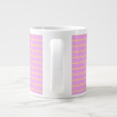 Grande Tasse Rose Géométrique (Dos)