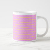 Grande Tasse Rose Géométrique (Droite)