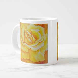 Grande Tasse Rose jaune
