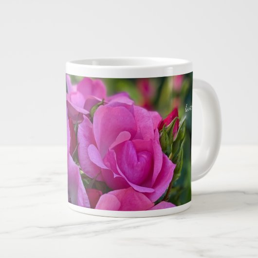 Grande Tasse Rose lavande (Devant droit)