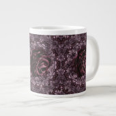 Grande Tasse Rose Mandala (Devant droit)
