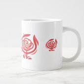 Grande Tasse Rose rouge (Droite)