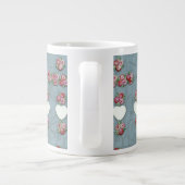 Grande Tasse Rosebuds & Coeurs (Dos)