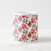 Grande Tasse Roses Jumbo Pink (Devant)