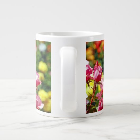 Grande Tasse Roses roses (Dos)