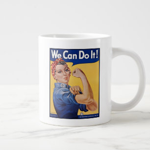 Grande Tasse Rosie la riveteuse : Femmes fortes, l'autonomisati