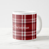 Grande Tasse Rouge blanc (Devant droit)