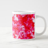 Grande Tasse Rouge et rose Abstraits (Droite)