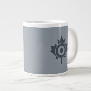 Grande Tasse Rounde canadienne de la feuille d'érable Mod CANAD