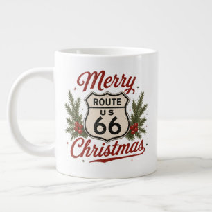 Grande Tasse Route 66 Café de Noël du matin