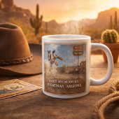 Grande Tasse Route 66 Centennial Oatman Donkey Artwork