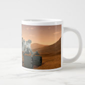 Grande Tasse Rover Curiosity Du Laboratoire Scientifique Mars.  (Droite)