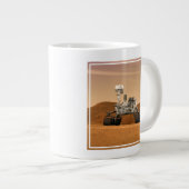 Grande Tasse Rover Curiosity Du Laboratoire Scientifique Mars. (Devant droit)