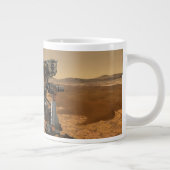 Grande Tasse Rover De La Persévérance Qui Fonctionne Sur La Sur (Droite)