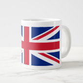 Grande Tasse Royaume-Uni Union Jack Drapeau des colonies britan (Devant droit)