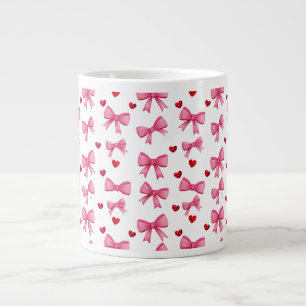 Grande Tasse Rubans roses