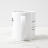 Grande Tasse Rudolf Le Nose Rouge Raindeer Noël (Dos)