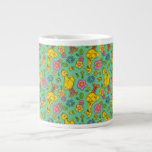 Grande Tasse Rue Sésame | Big Bird & Little Bird Motif (Devant)