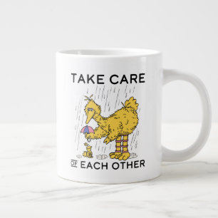 Grande Tasse Rue Sésame   Big Bird Prenez soin de vous