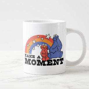 Grande Tasse Rue Sésame   Elmo & Cookie Take a Moment