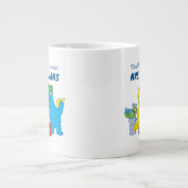 Grande Tasse Rue Sésame | Le plus grand enseignant du monde (Devant)